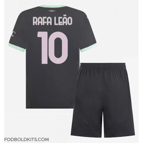 AC Milan Rafael Leao #10 Tredje sæt Børn 2024-25 Kortærmet (+ Korte bukser)